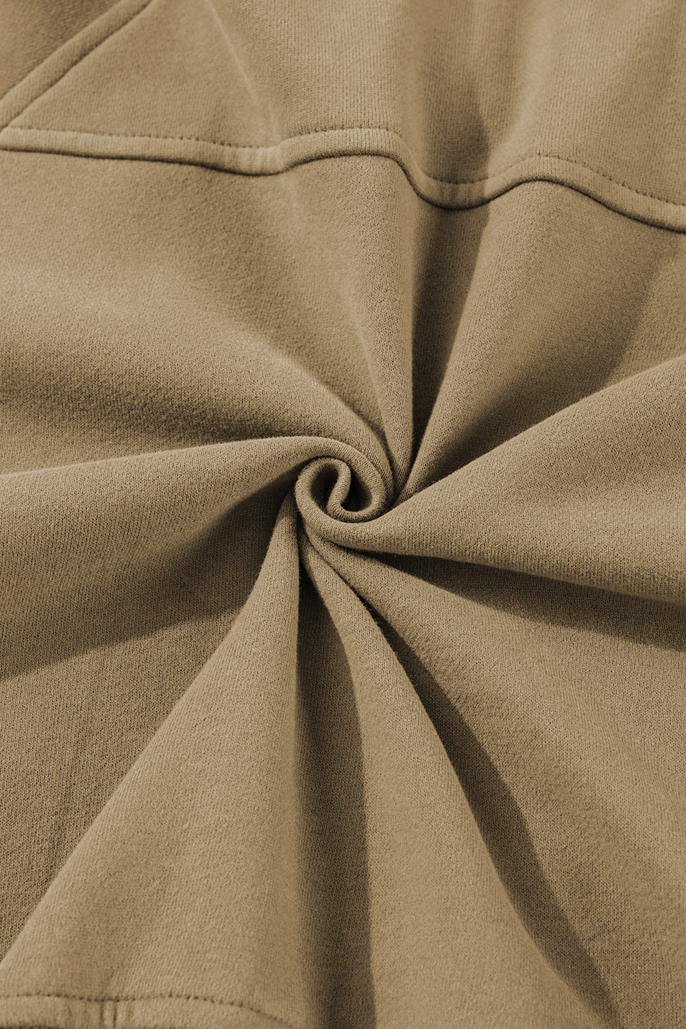 Phalaenopsis Zip Up Stand Collar Ribbed Thumbhole Sleeve Sweatshirt