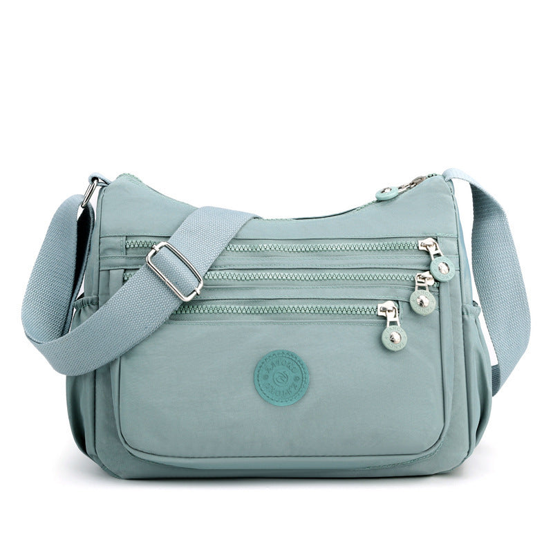 Nylon Cloth Multi-Layer Shoulder Bag