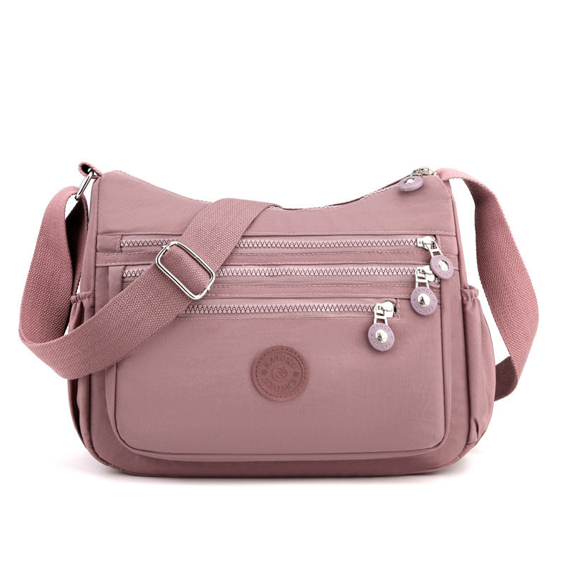 Nylon Cloth Multi-Layer Shoulder Bag