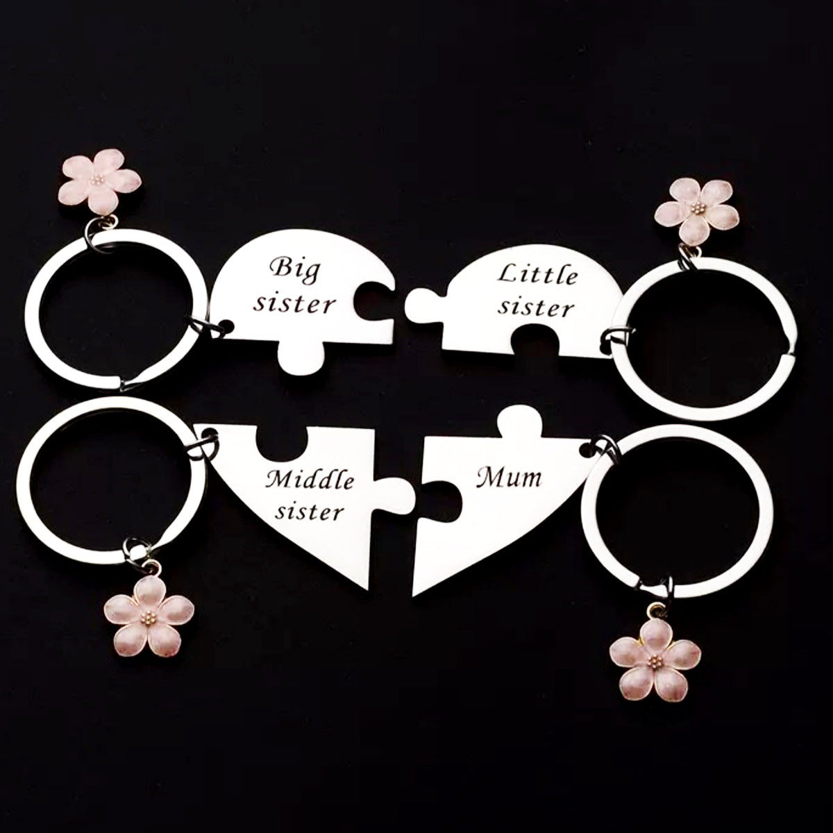 Rose GoldKeychain Love