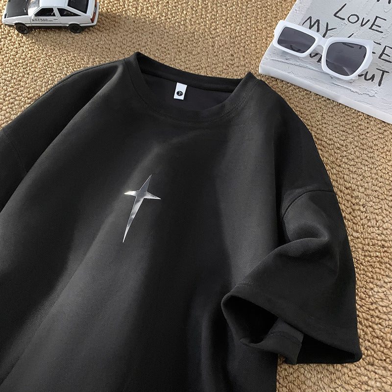 Half-sleeved T-shirt