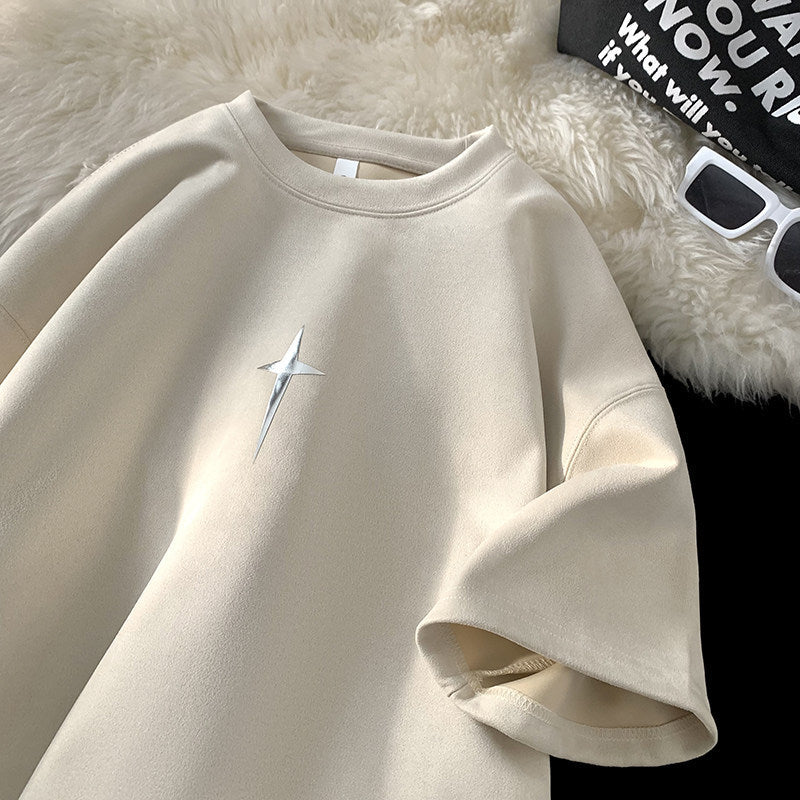 Half-sleeved T-shirt