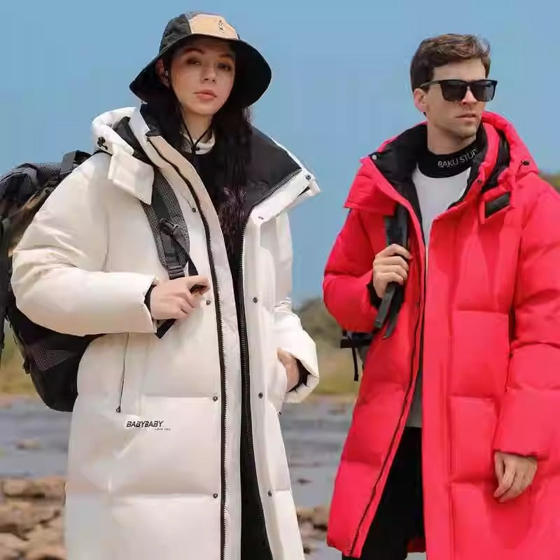 Northeastern Goose Jacket for Men and Women, Thickeneded Changbai Mountain