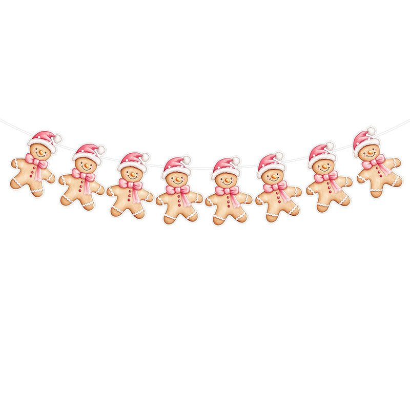 Christmas Flag Set Christmas Garland