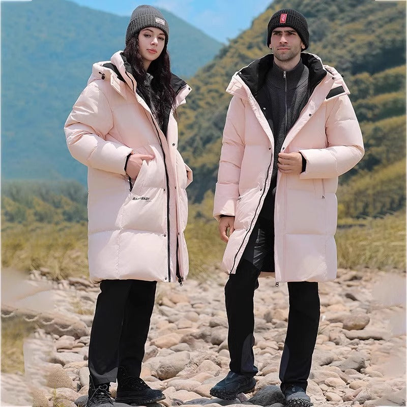 Northeastern Goose Jacket for Men and Women, Thickeneded Changbai Mountain