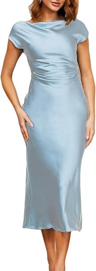 One-Shoulder Sexy Backless Fishtail Dress