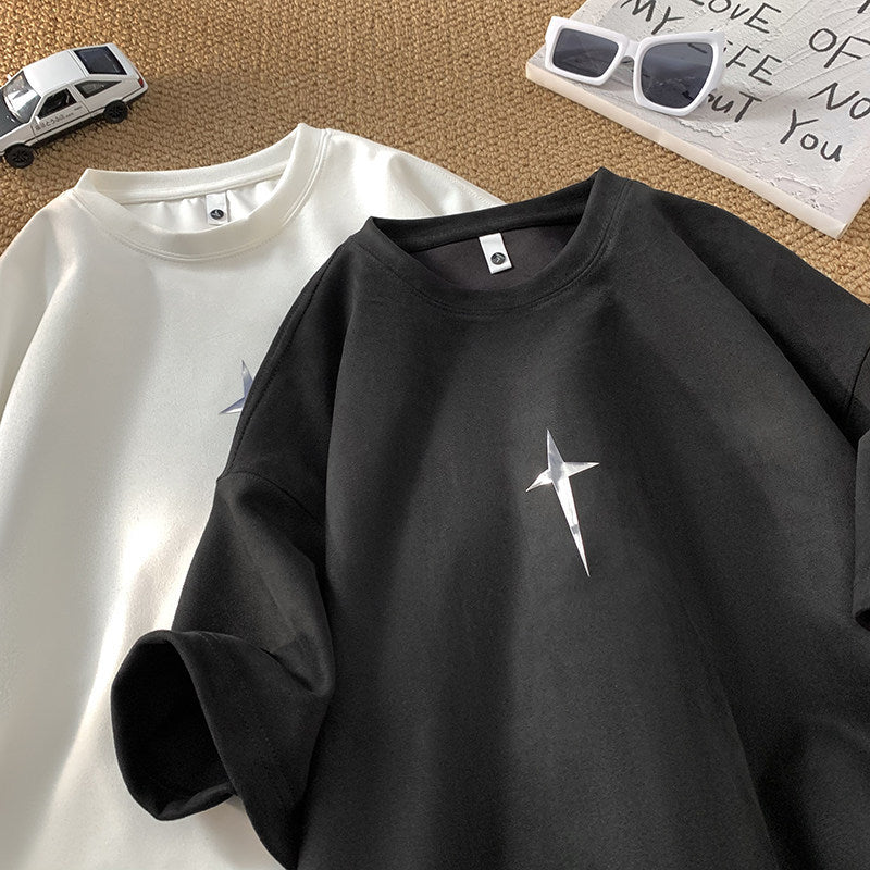 Half-sleeved T-shirt