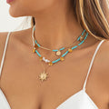 Hip Hop Imitation Pearl Niche Necklace