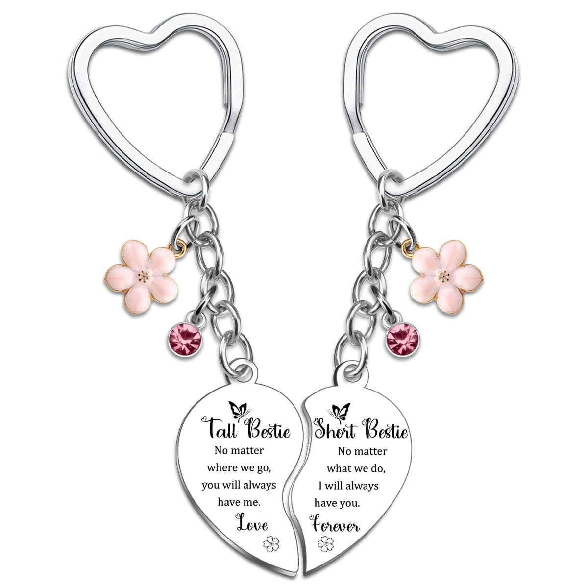 Rose GoldKeychain Love