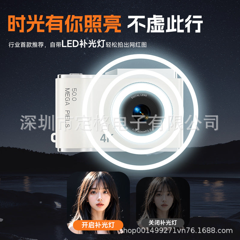 Portable Camera with Telephoto Lens