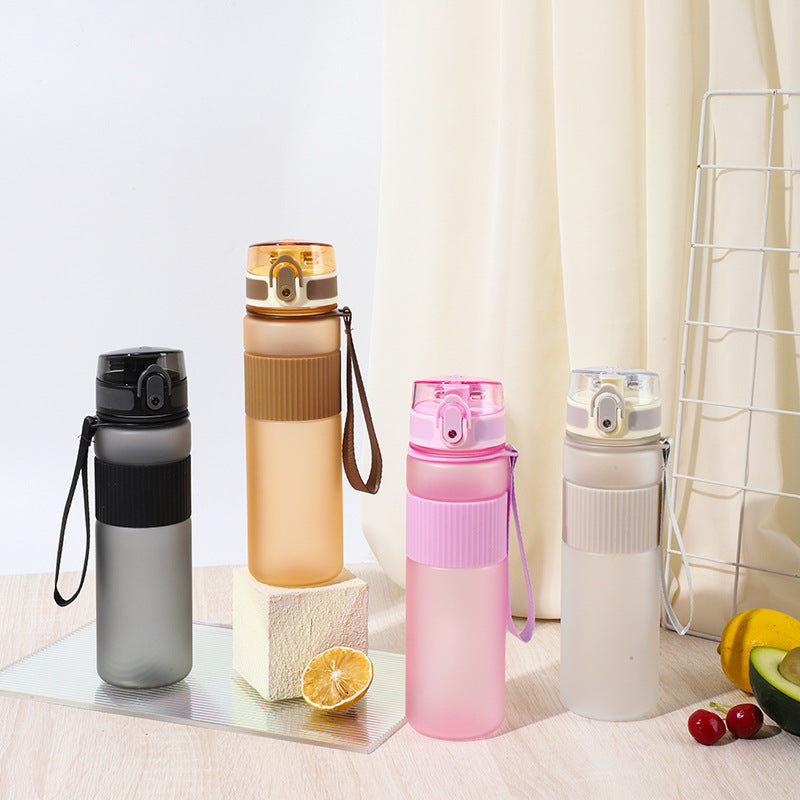 Frosted Handfeel Sports Water Cup Plastic