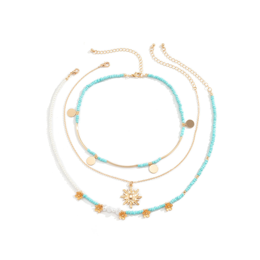 Hip Hop Imitation Pearl Niche Necklace