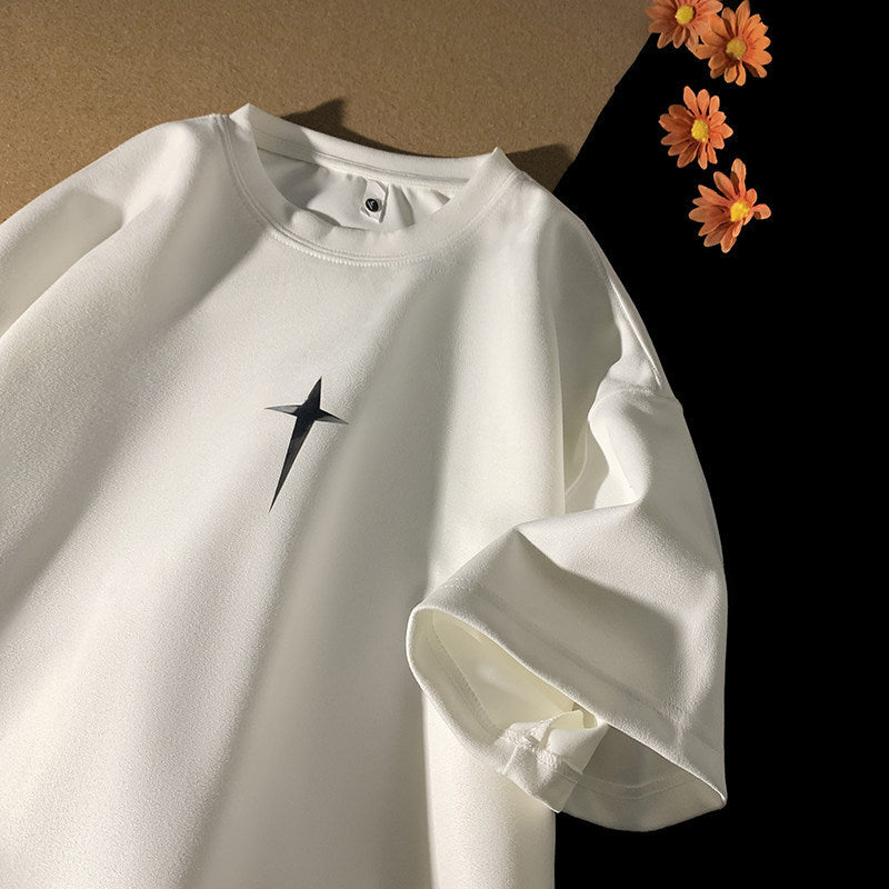 Half-sleeved T-shirt