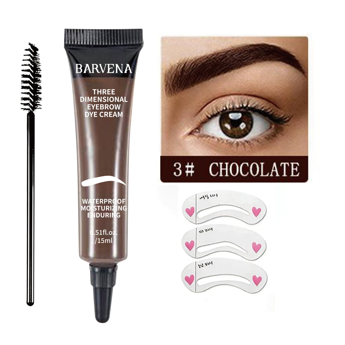 Cross-Border Popular Eyebrow Tinting Gel, Eyebrow Tint,