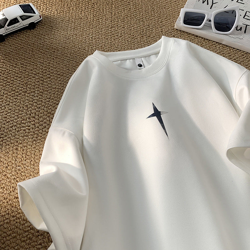 Half-sleeved T-shirt
