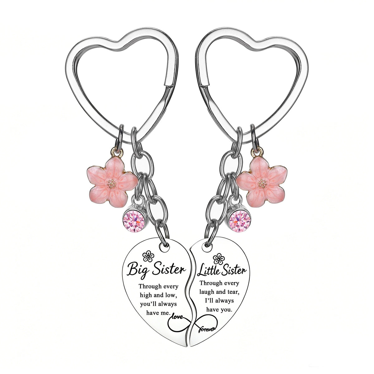 Rose GoldKeychain Love