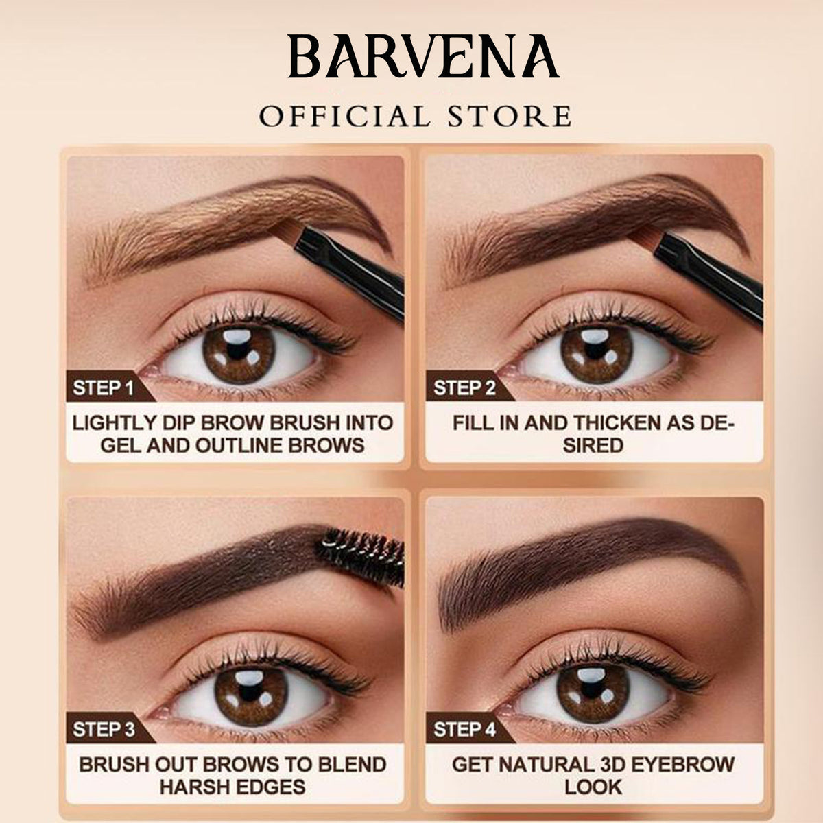 Cross-Border Popular Eyebrow Tinting Gel, Eyebrow Tint,