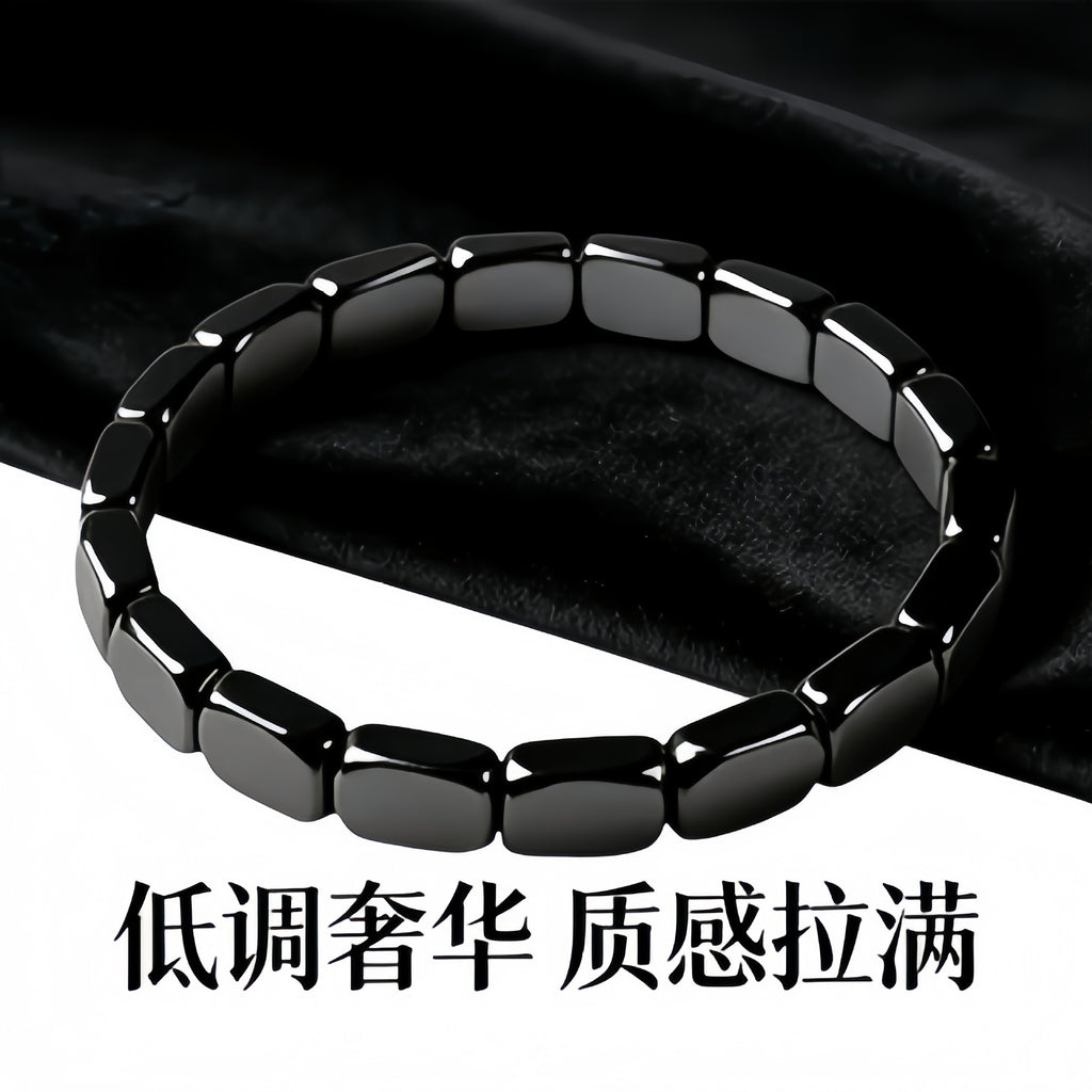 Elastic Square Beaded Unisex Bracelet Jewelry Wholesale