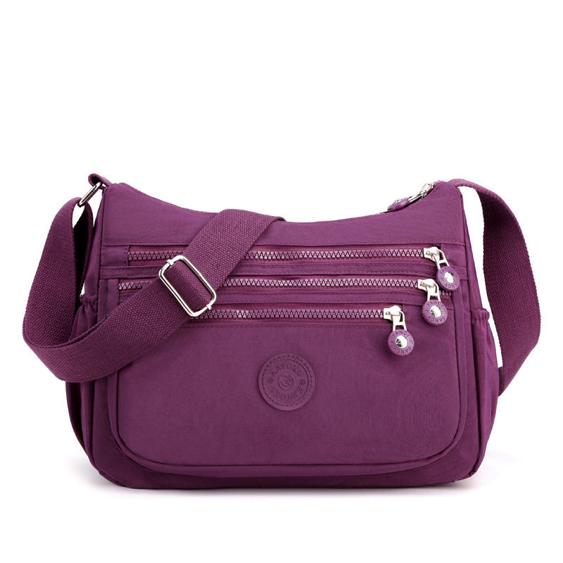 Nylon Cloth Multi-Layer Shoulder Bag