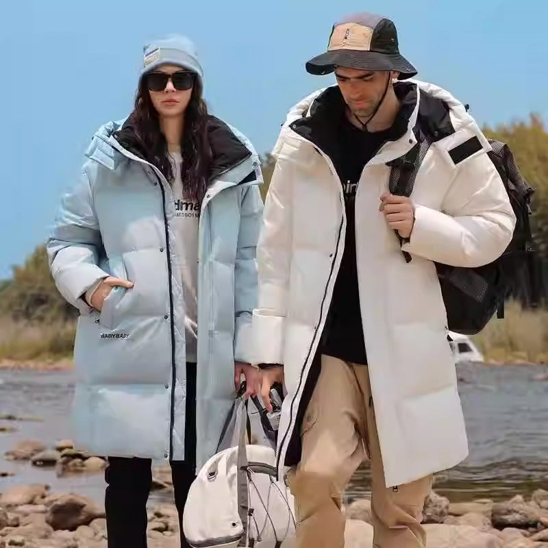 Northeastern Goose Jacket for Men and Women, Thickeneded Changbai Mountain