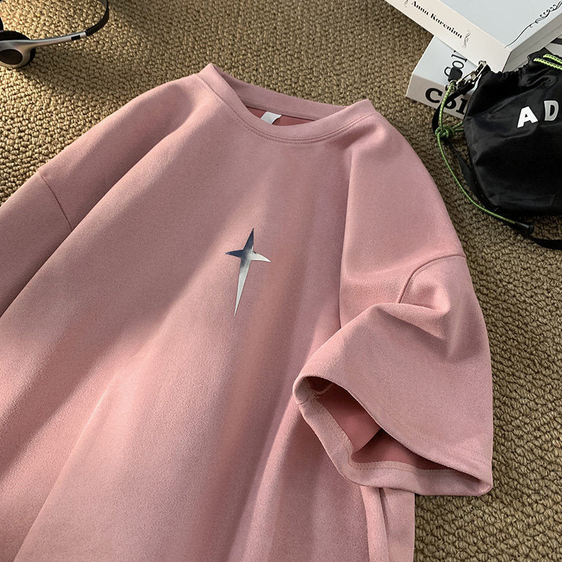 Half-sleeved T-shirt