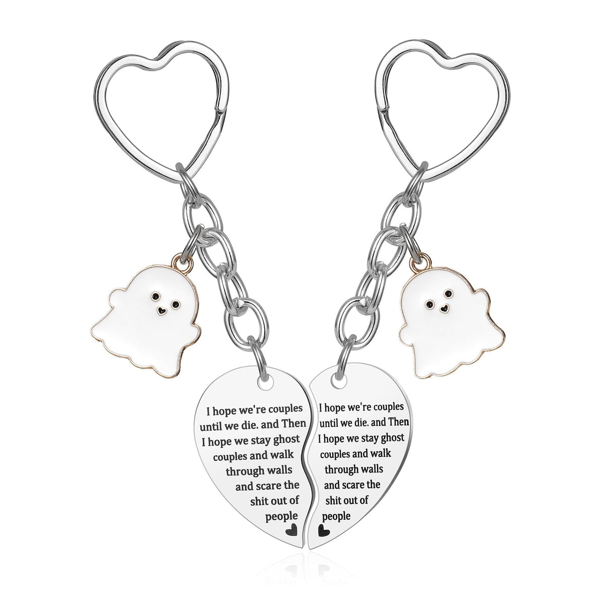 Rose GoldKeychain Love