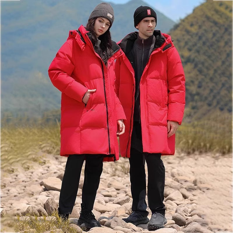 Northeastern Goose Jacket for Men and Women, Thickeneded Changbai Mountain