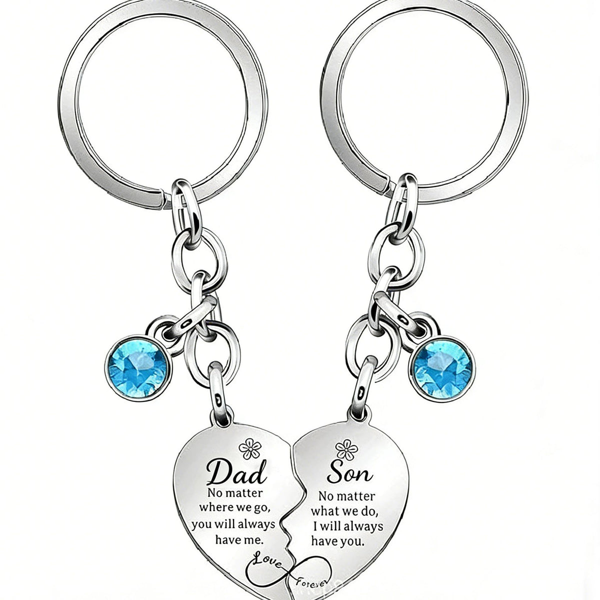 Rose GoldKeychain Love