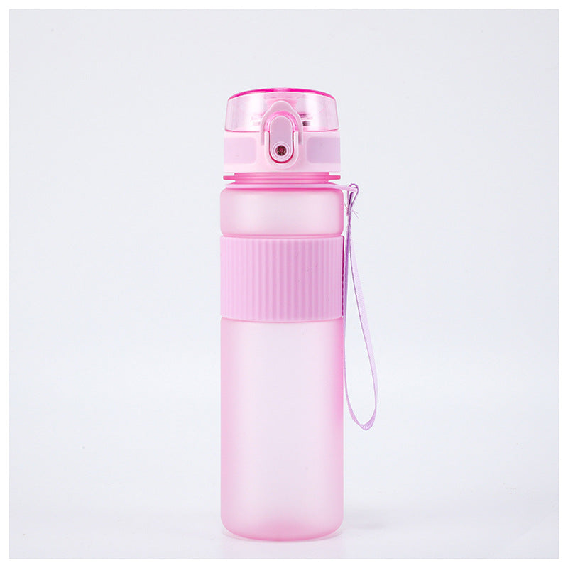 Frosted Handfeel Sports Water Cup Plastic
