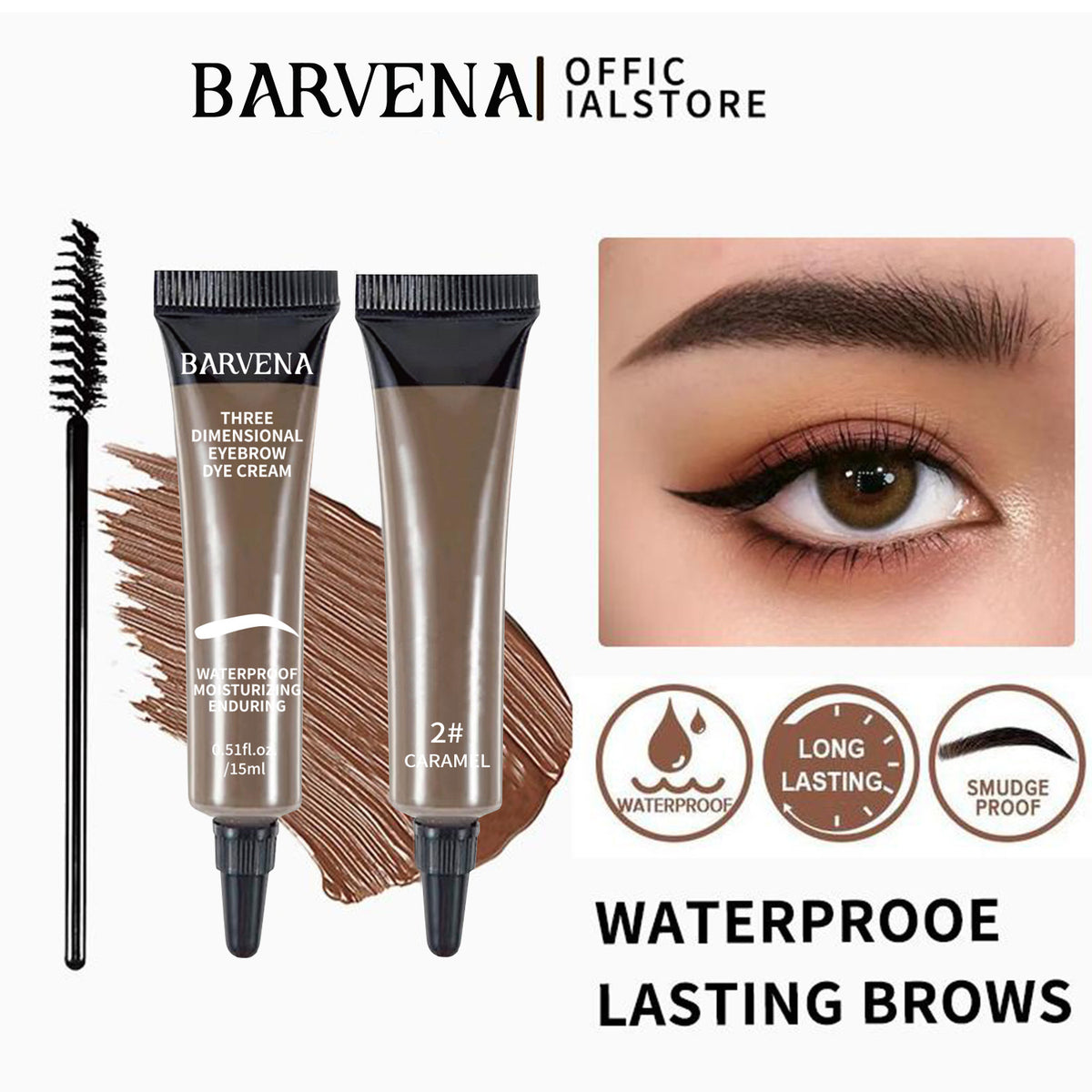 Cross-Border Popular Eyebrow Tinting Gel, Eyebrow Tint,