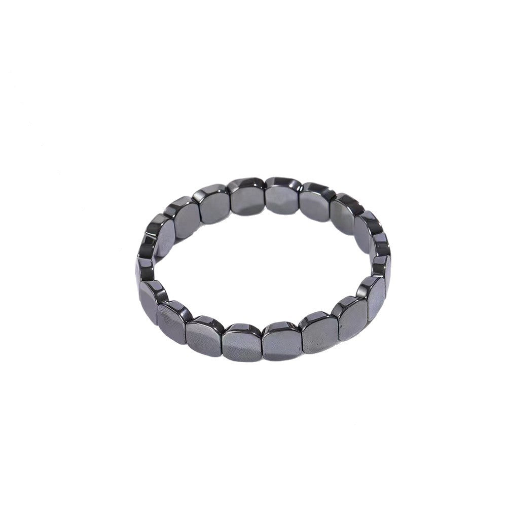 Elastic Square Beaded Unisex Bracelet Jewelry Wholesale
