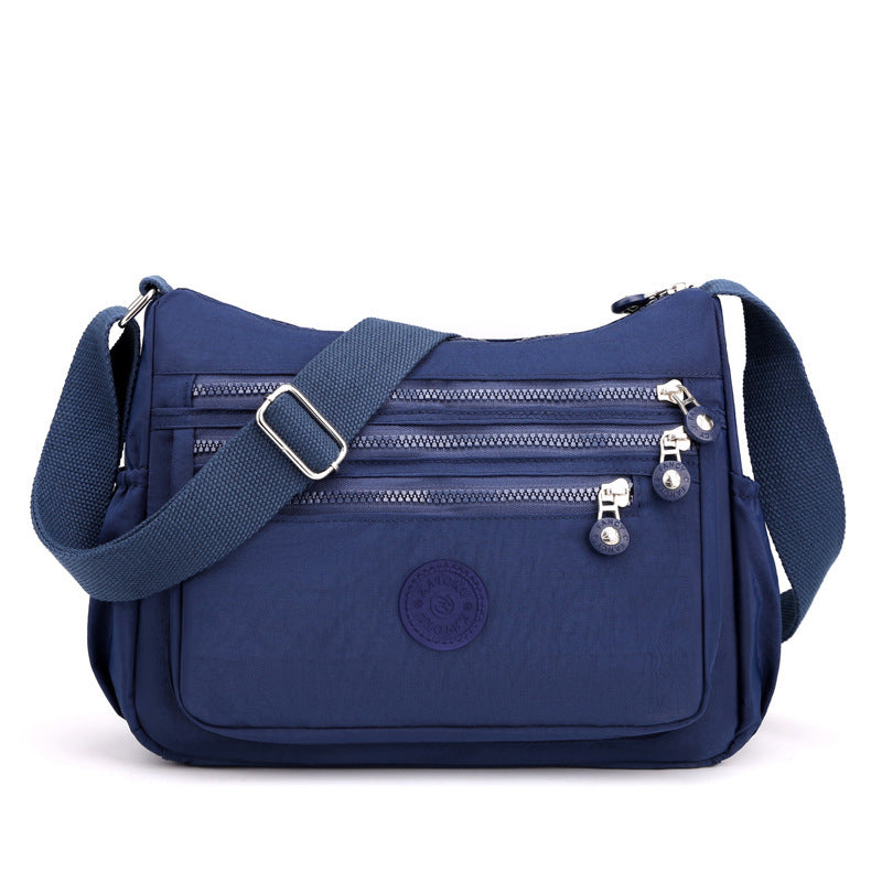 Nylon Cloth Multi-Layer Shoulder Bag