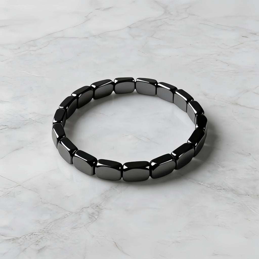 Elastic Square Beaded Unisex Bracelet Jewelry Wholesale