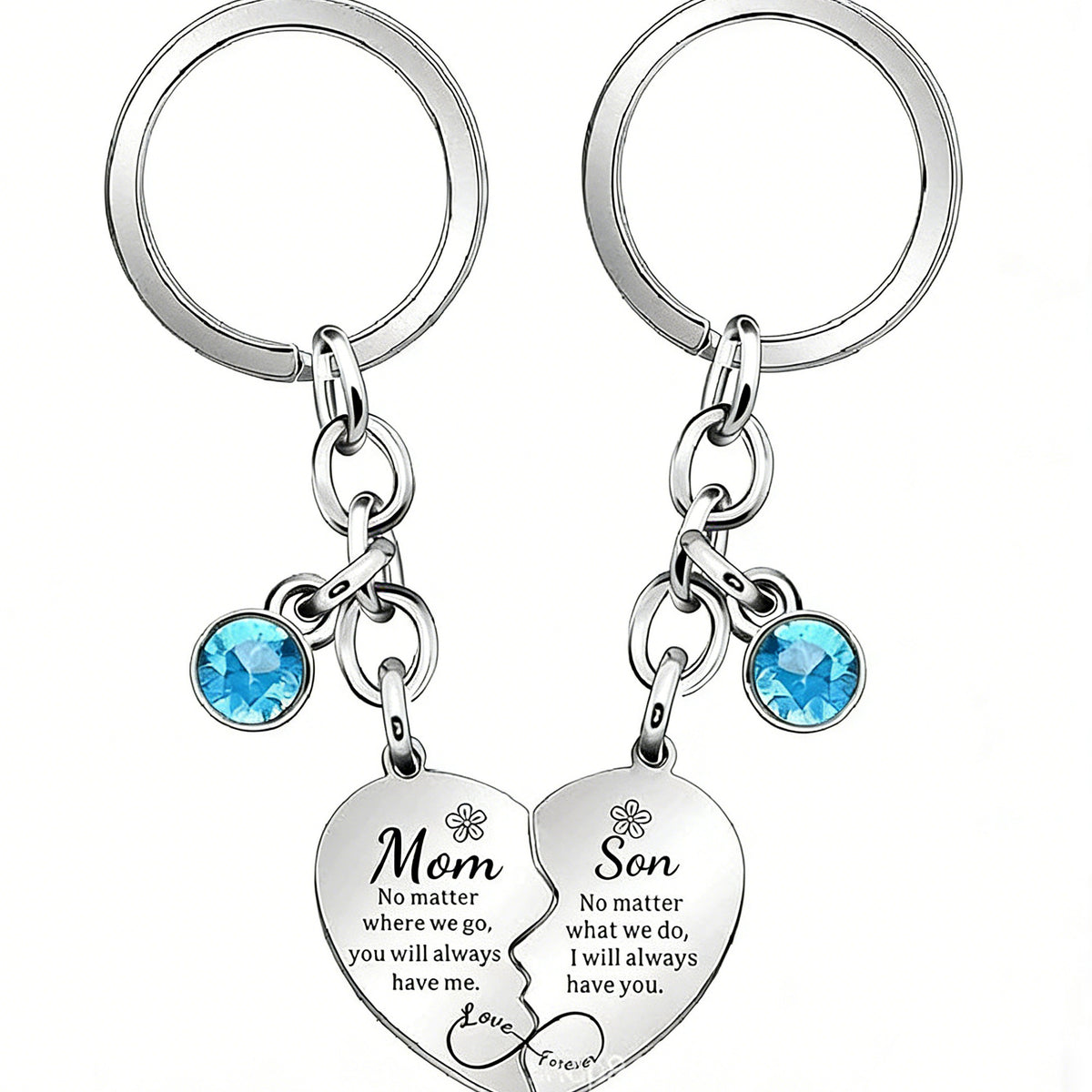 Rose GoldKeychain Love