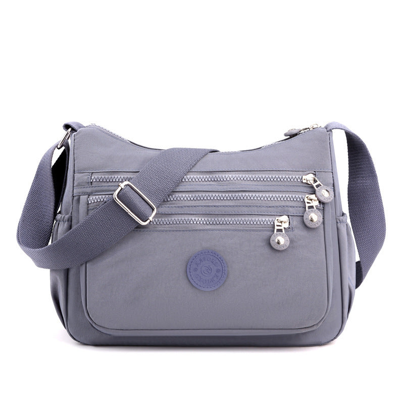 Nylon Cloth Multi-Layer Shoulder Bag