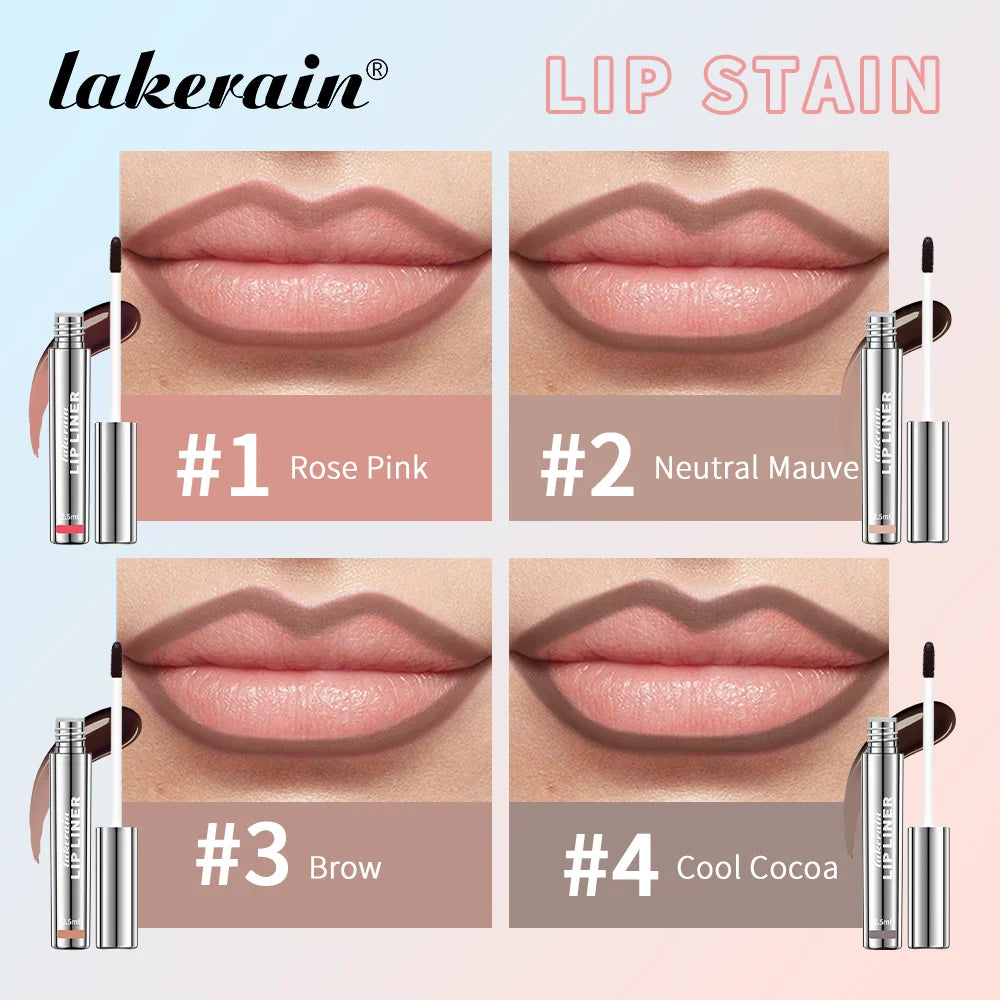 Highly Pigmented Lip Liner Tattoo Matte Peel Off Enhance Lips Lip Liner Lasting Lip Stain Waterproof Transfer-proof Lipstic
