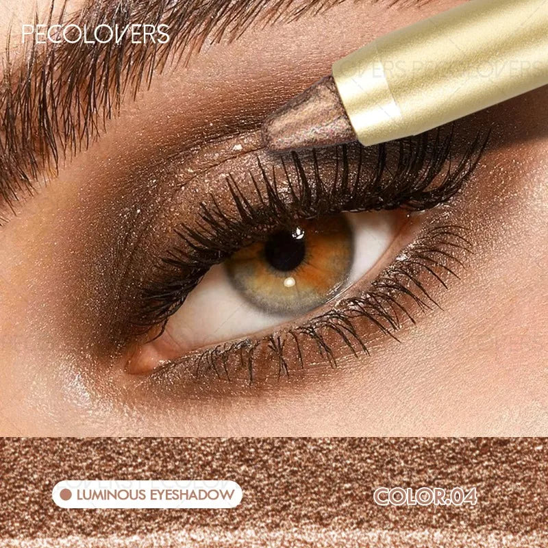Crayon fard à paupières tube doré — waterproof multi-couleurs