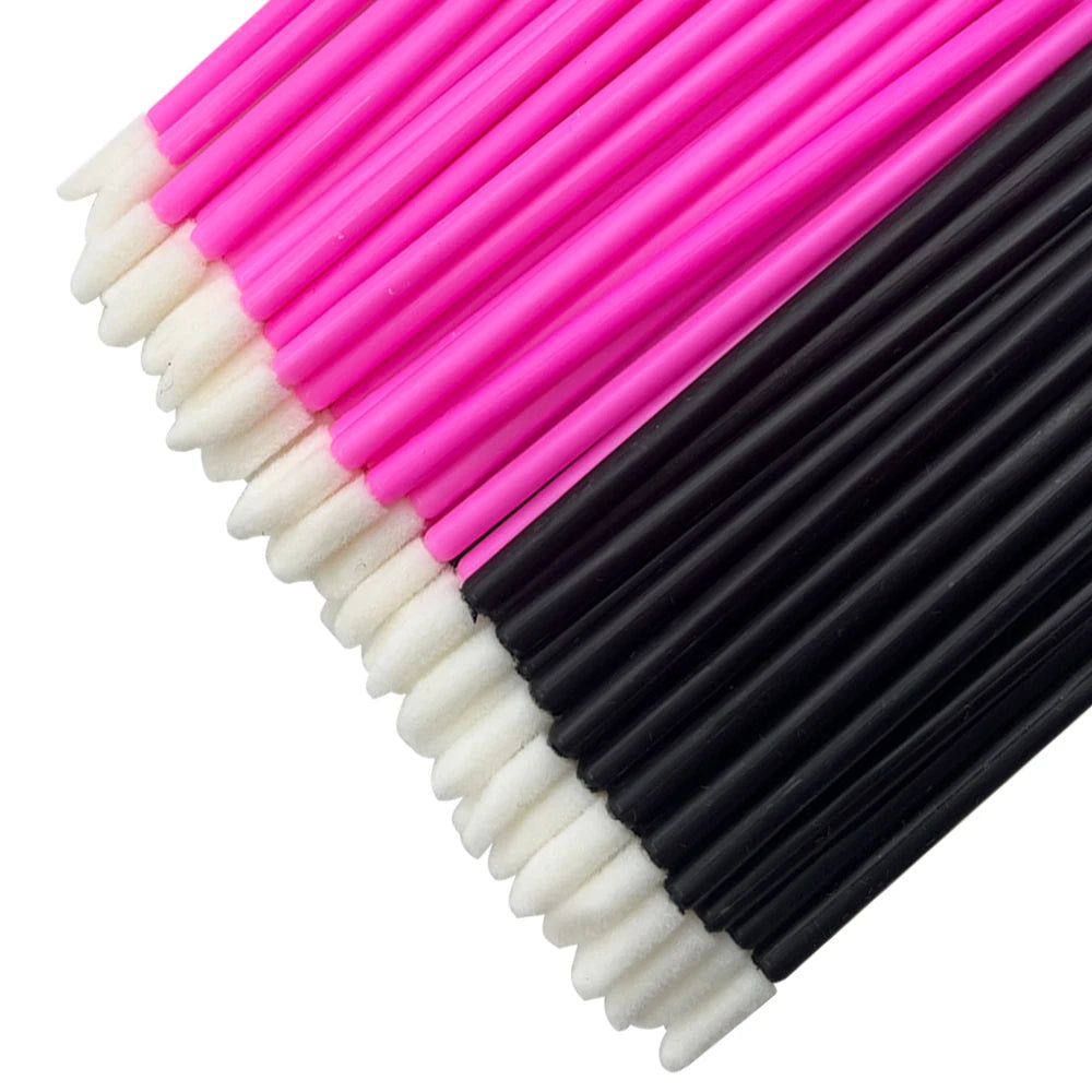 Wholesale 50/300 Pieces Lip Brushes Eyelash Brush Lipstick Glosses Applicators For Lip Wands Eyelash Makeup Beauty Accessories