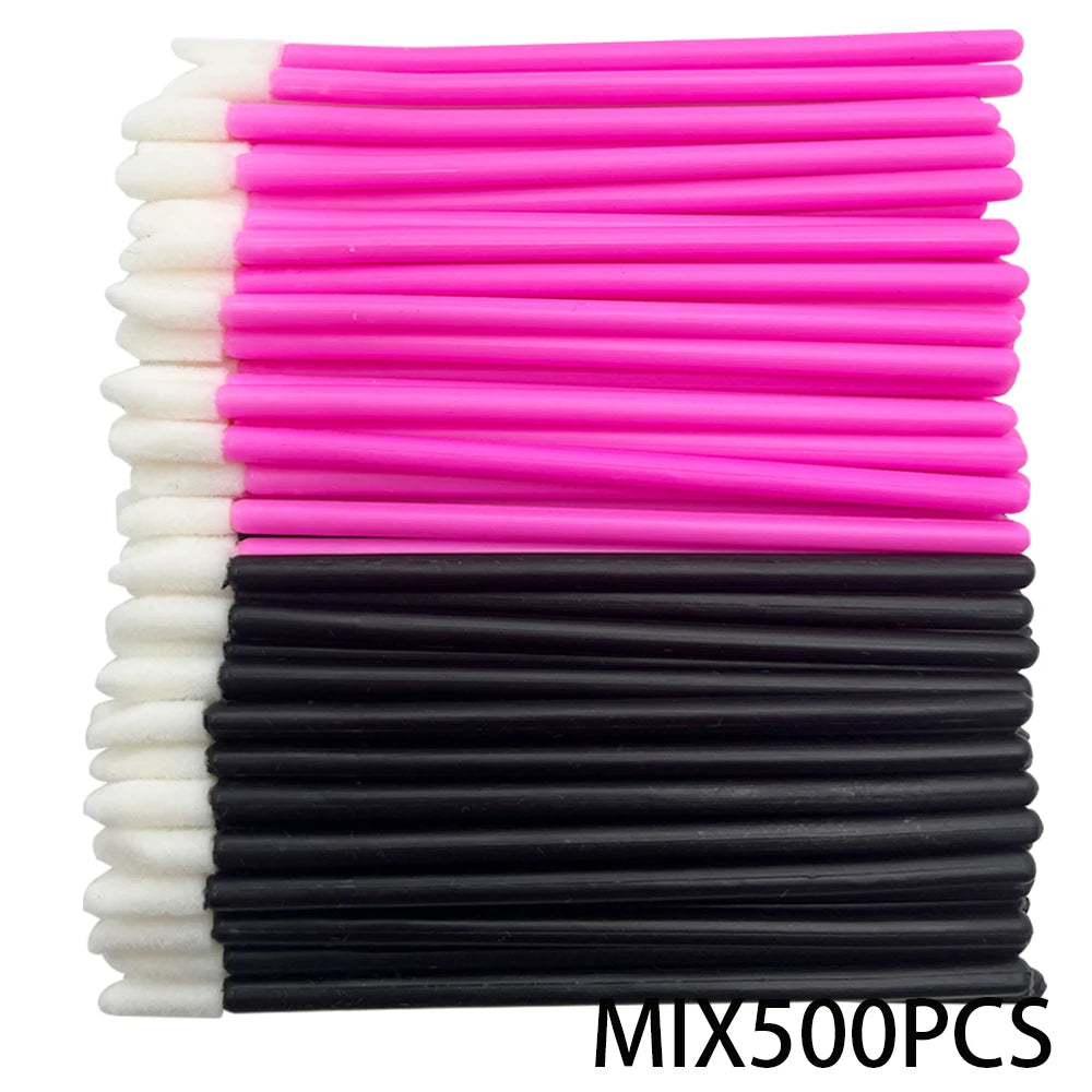 Wholesale 50/300 Pieces Lip Brushes Eyelash Brush Lipstick Glosses Applicators For Lip Wands Eyelash Makeup Beauty Accessories
