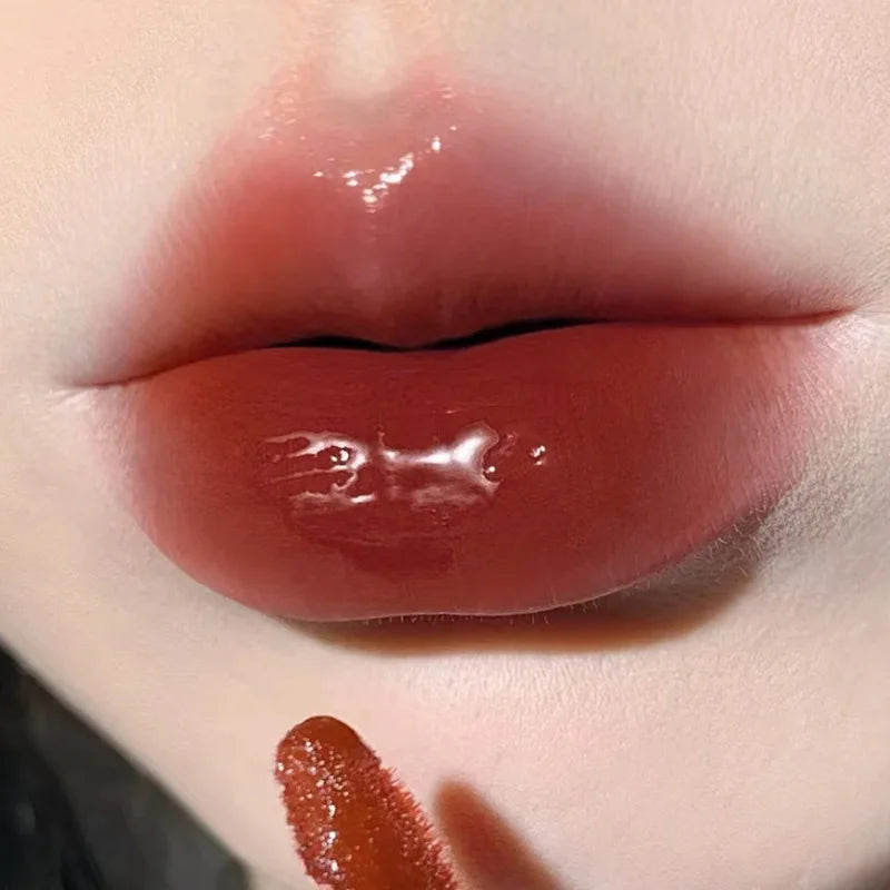 Herorange Hydrating Gloss Lip Tint Watery Texture Plump Glass Lips Long Lasting Non-Dry Dating Daily Makeup