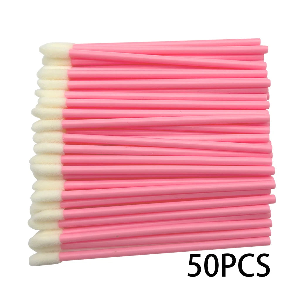 Wholesale 50/300 Pieces Lip Brushes Eyelash Brush Lipstick Glosses Applicators For Lip Wands Eyelash Makeup Beauty Accessories