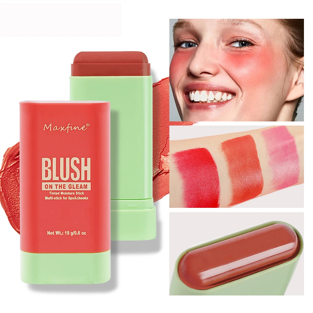 Stick blush multifonction waterproof longue tenue — teint frais