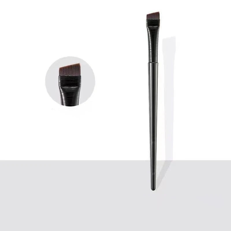 【Brow Contour Makeup Brushes Eyebrow Eyeliner Brush Professional Super Thin Angled Liner Eye Brush Make Up Tools】