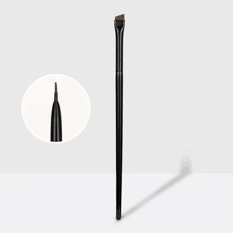 【Brow Contour Makeup Brushes Eyebrow Eyeliner Brush Professional Super Thin Angled Liner Eye Brush Make Up Tools】