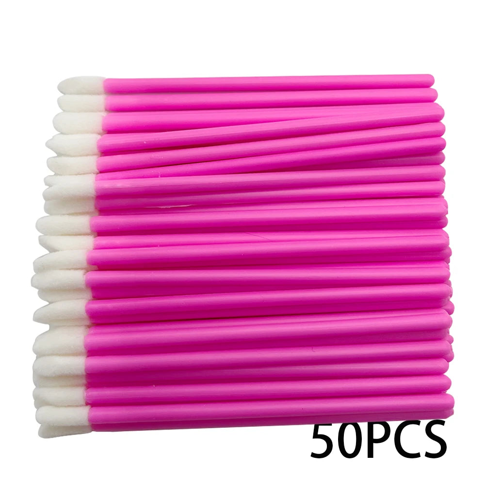 Wholesale 50/300 Pieces Lip Brushes Eyelash Brush Lipstick Glosses Applicators For Lip Wands Eyelash Makeup Beauty Accessories