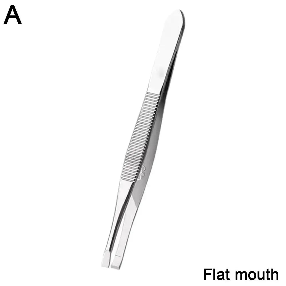 Stainless Steel Brow & Facial Hair Remover Eyebrow Tweezers Non-slip Makeup Remover Tweezer Tools Hair Removal Makeup Tools