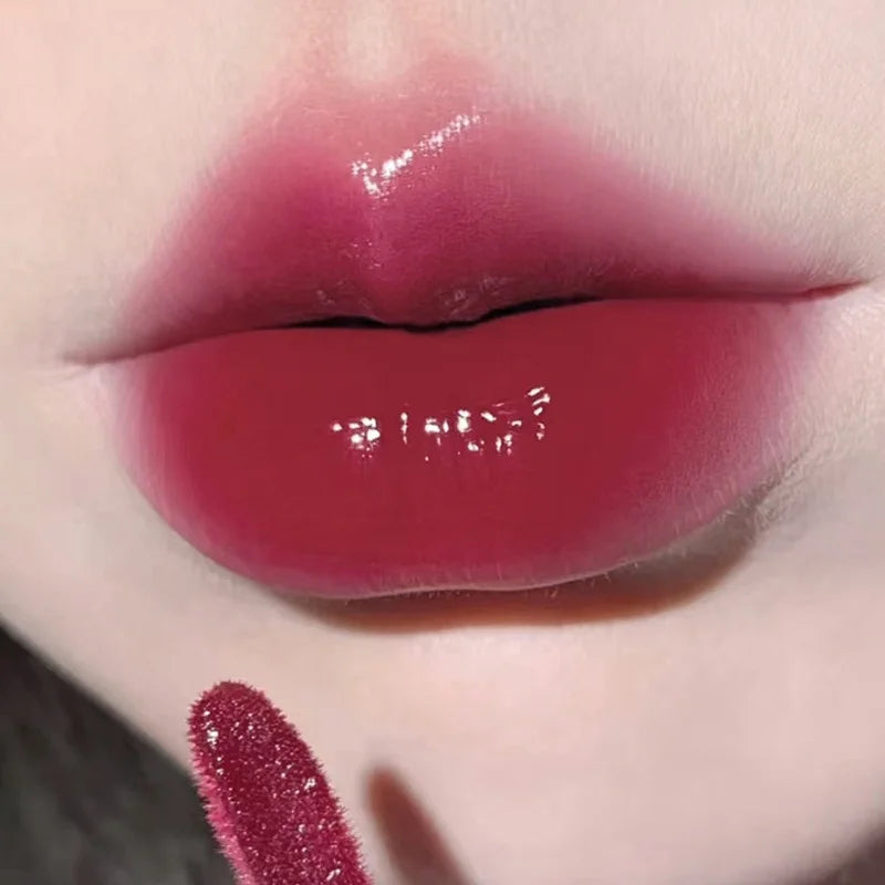 Herorange Hydrating Gloss Lip Tint Watery Texture Plump Glass Lips Long Lasting Non-Dry Dating Daily Makeup